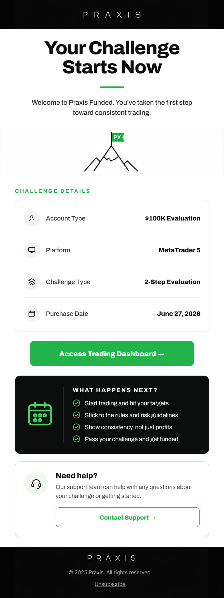Challenge Purchased